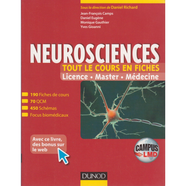 Neurosciences -Tout le cours en fiches Campus LMD