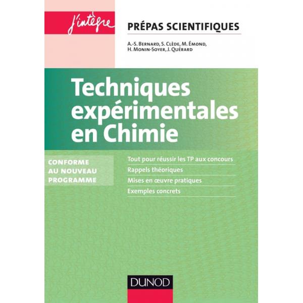 Techniques expérimentales en chimie -campus