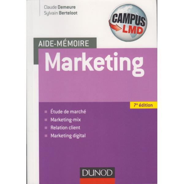 Aide-mémoire Marketing 7éd -Campus LMD