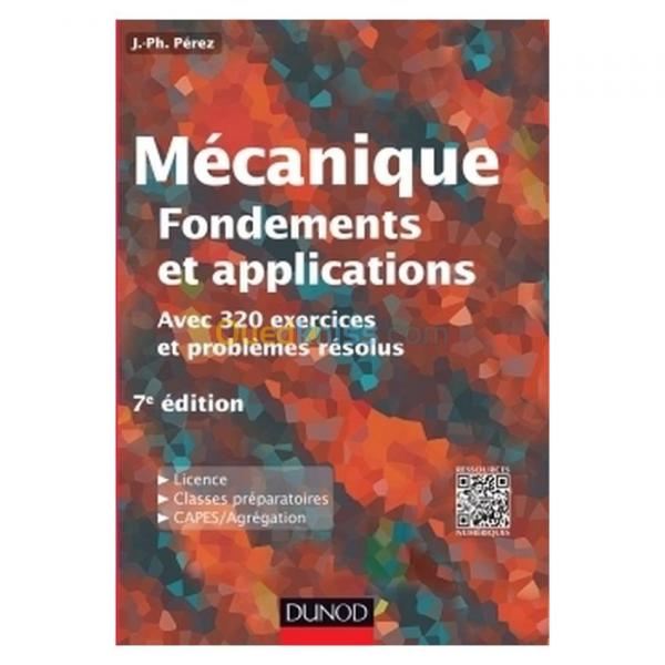 Mécanique fondements et applications -Campus LMD