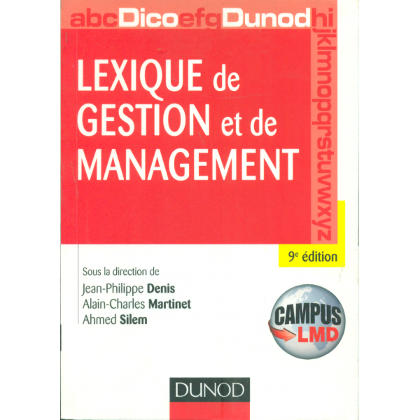 Lexique de gestion et de management 9éd -Campus LMD