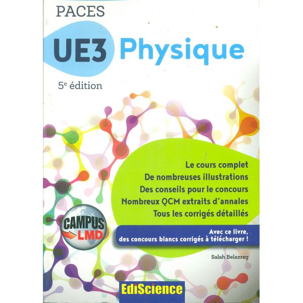 Paces UE3 Physique 5éd -Campus LMD 