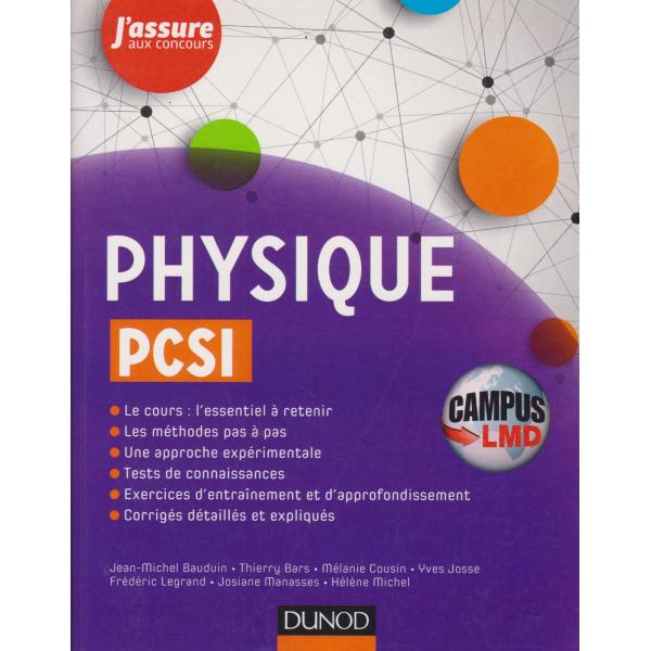 J'assure aux concours Physique PCSI -Campus LMD