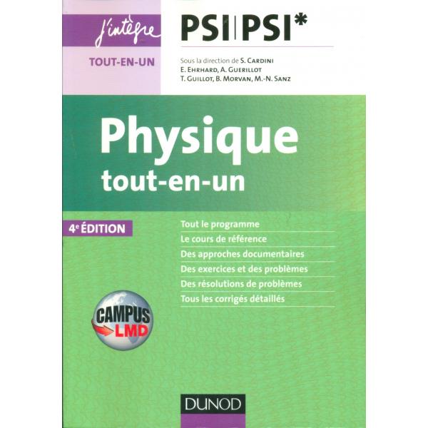 Physique PSI-PSI* tout-en-un 4éd -Campus LMD