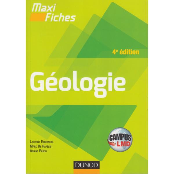 Maxi Fiches -Géologie 4 éd -Campus LMD