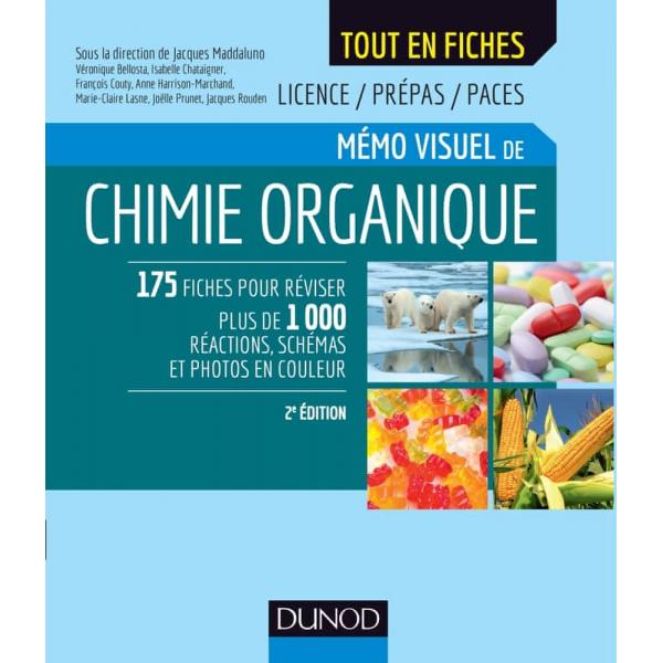 Memo visuel chimie organique 2éd -Campus LMD