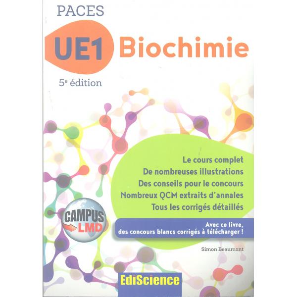 UE1 Biochimie 5éd -Campus LMD