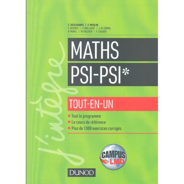 Maths tout-en-un PSI-PSI* -Campus LMD