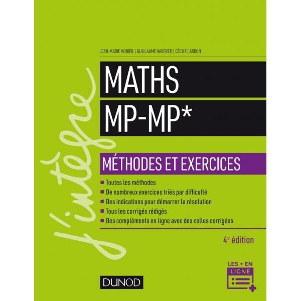 Maths MP-MP* 4éd Méthodes et exercices