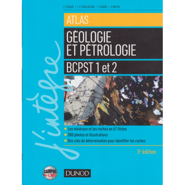 Atlas géologie et pétrologie BCPST 1 et 2 -Campus LMD
