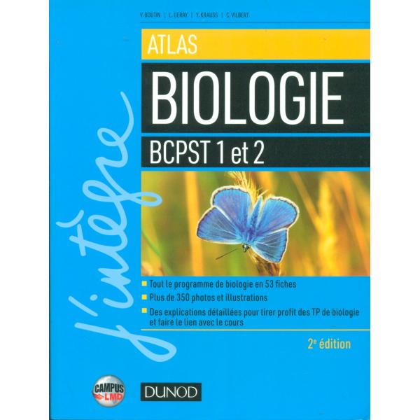 Atlas de Biologie BCPST 1 et 2 -J'integre Campus LMD