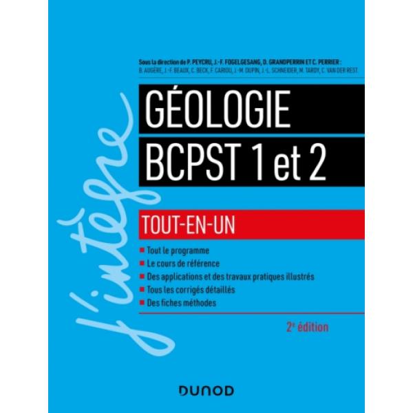 Géologie tout-en-un BCPST 1 et 2 2éd