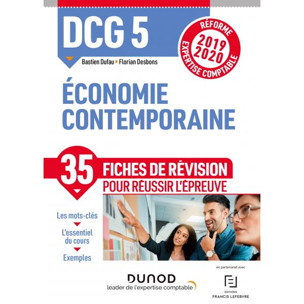 DCG 5 Economie contemporaine Fiches de révisio Réforme 2019-2020