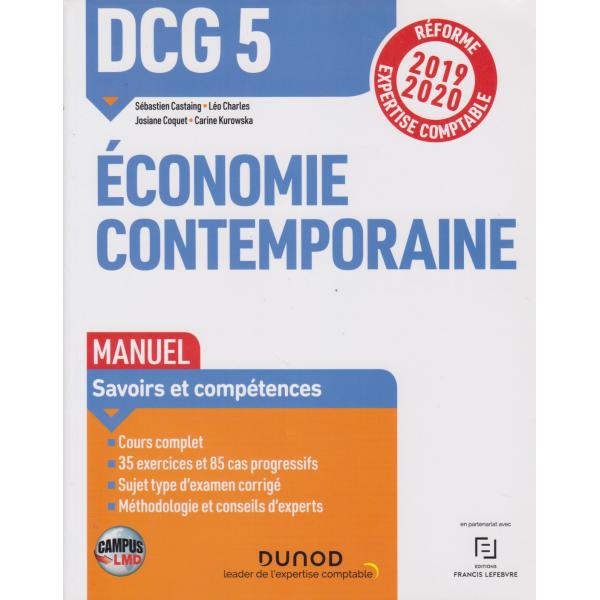 DCG 5 économie contemporaine manuel -Campus LMD