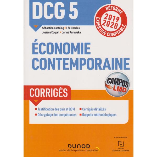 DCG 5 Economie contemporaine T1 -Campus LMD
