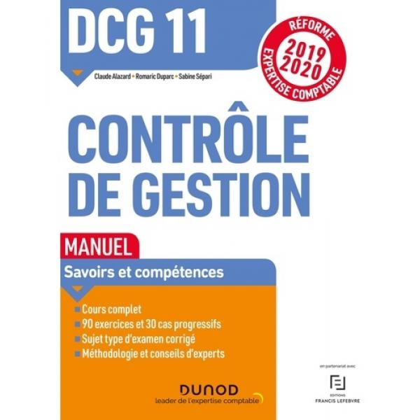 DCG 11 cotrôle de gestion 2019/2020 manuel -Campus LMD