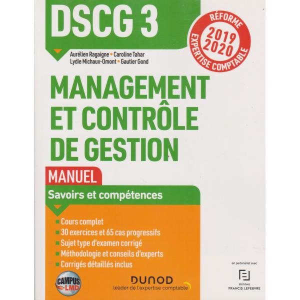 DSCG3 management et contrôle de gestion 2019 -campus LMD