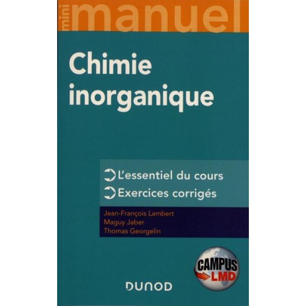 Mini manuel de chimie inorganique -Campus