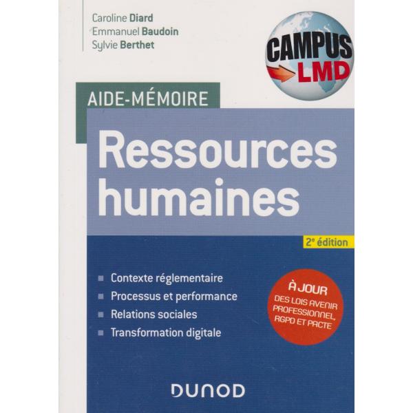 Aide memoire resources humaines 2éd -Campus LMD 