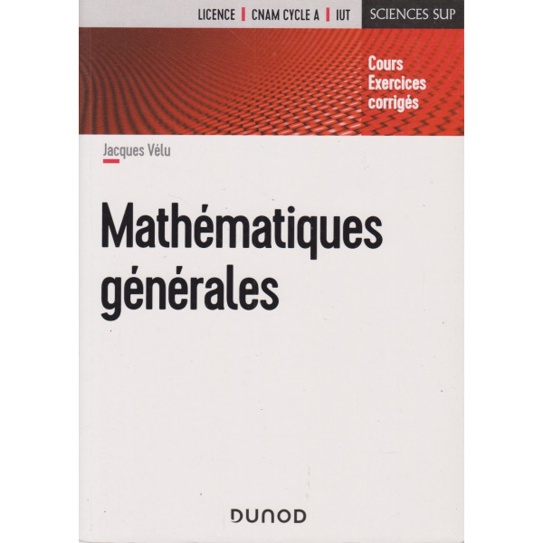 Mathématiques générales.