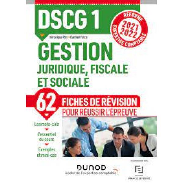 DSCG 1 Gestion juridique fiscale et sociale Fiches de révision 2021-2022