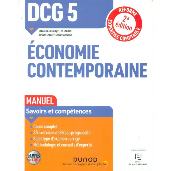 DCG 5 Economie contemporaine Manuel 2éd -Campus LMD