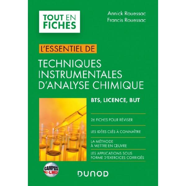 L'essentiel de Techniques instrumentales d'analyse chimique -Campus