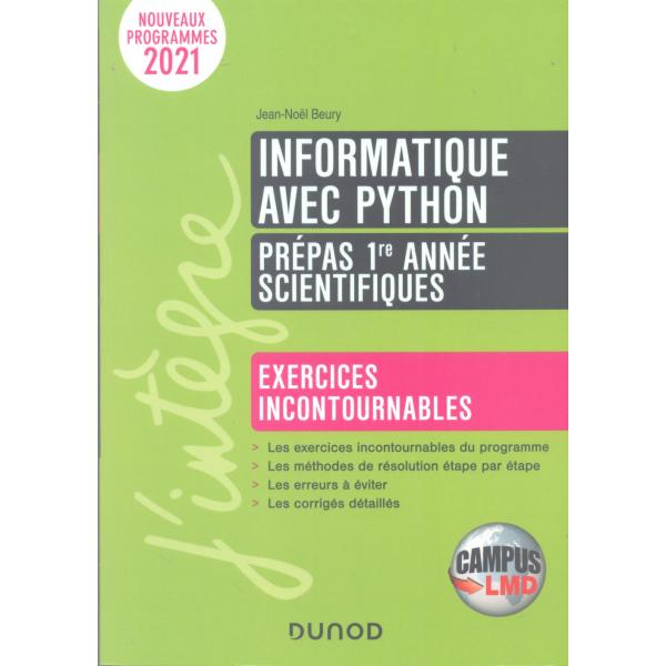 Informatique avec Python 2021 -J'integre Campus LMD