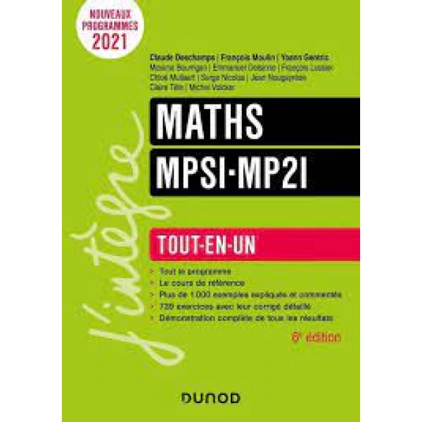 Maths MPSI-MP2I – Tout-en-un -Campus LMD
