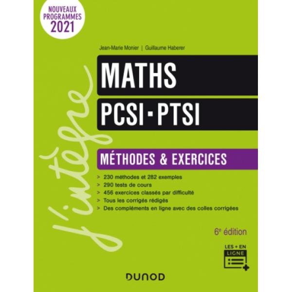 Maths PCSI-PTSI Méthodes et exercices 6éd -Campus LMD