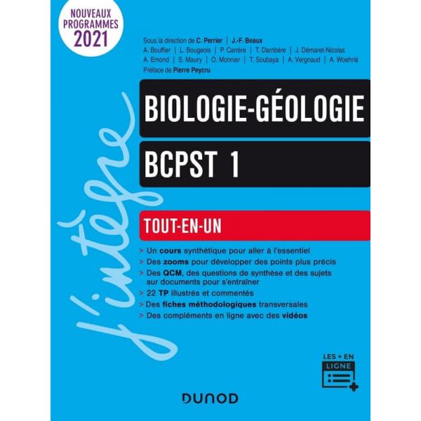 Biologie-Géologie BCPST 1 – Tout-en-un -LMD