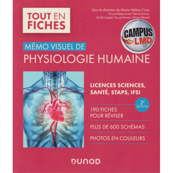 Mémo visuel de physiologie humaine 2ed (campus)