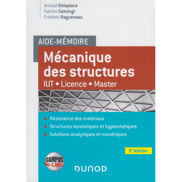 Aide-Mémoire Mécanique des structures 3éd Campus LMD
