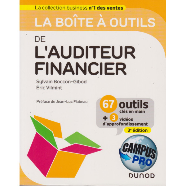 La boîte à outils de l'auditeur financier Campus Pro