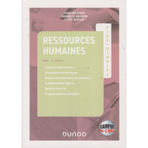 Aide-mémoire - Ressources humaines 4Ed Campus