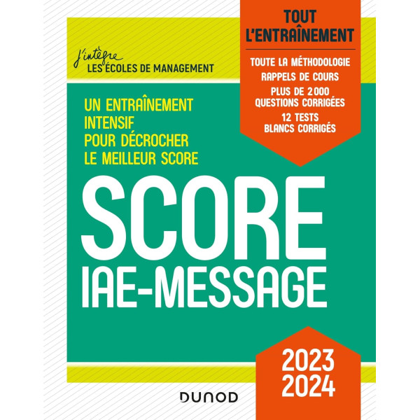 Score IAE-Message