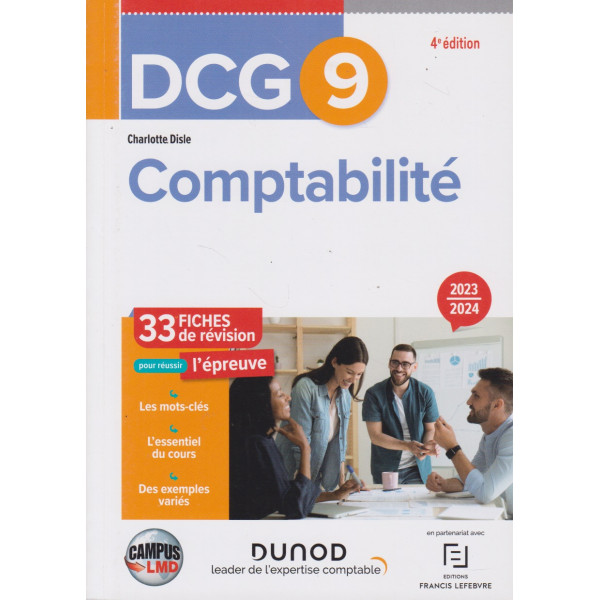 DCG 9 Comptabilité - Fiches de révision (campus)