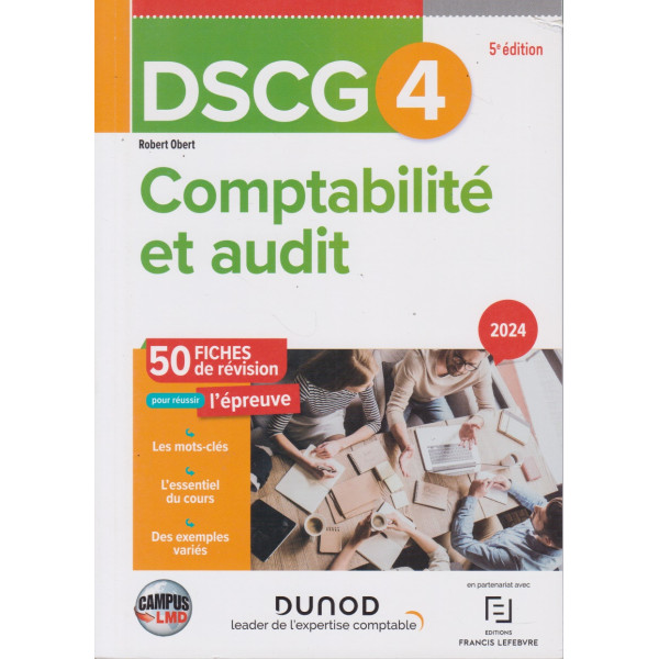 Comptabilité et audit DSCG 4 - Fiches de révision