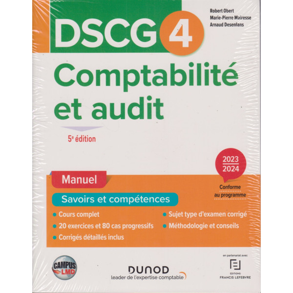 Comptabilité et audit DSCG 4 - Manuel (campus)