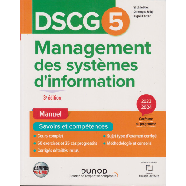 Management des systèmes d'information DSCG 5 - Manuel (campus)