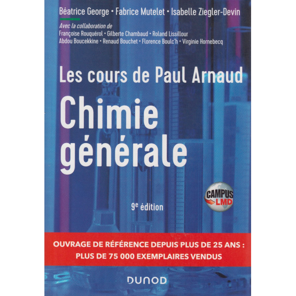 Les cours de Paul Arnaud Chimie générale -Campus 