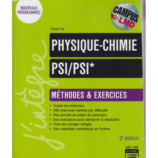 Physique-Chimie PSI/PSI* Campus LMD