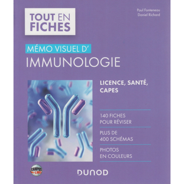 Mémo visuel d'immunologie (Campus)