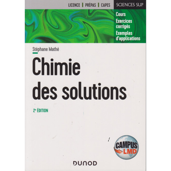 Chimie des Solutions 2ed (campus)