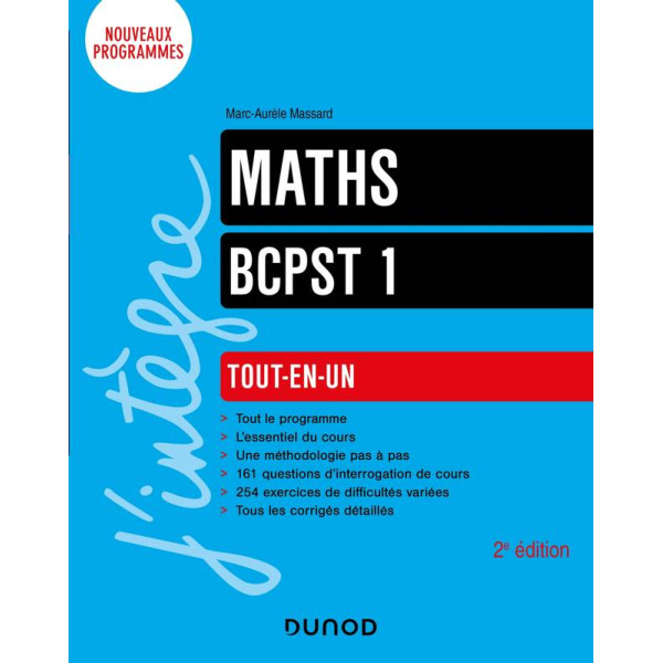 Maths tout-en-un BCPST 1er 2ed -Campus