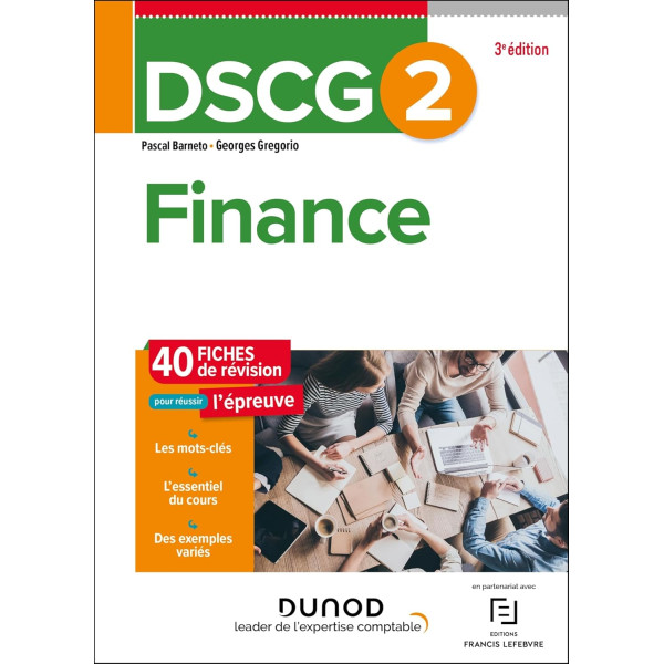 DSCG 2 - Finance - Fiches de révision - 3e éd.