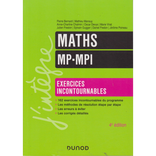 Maths MP-MPI