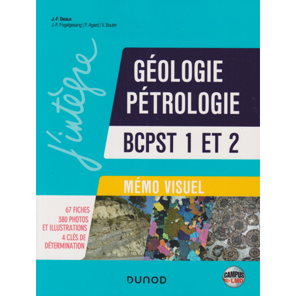 Mémo Visuel de Géologie-pétrologie Bcpst 1 et 2  4ed