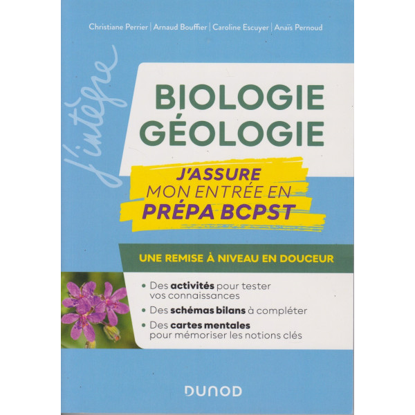 Biologie-Géologie - J'assure mon entrée en prépa - BCPST