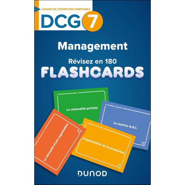 DCG 7:Management.révisez en 180 flashcards ! 